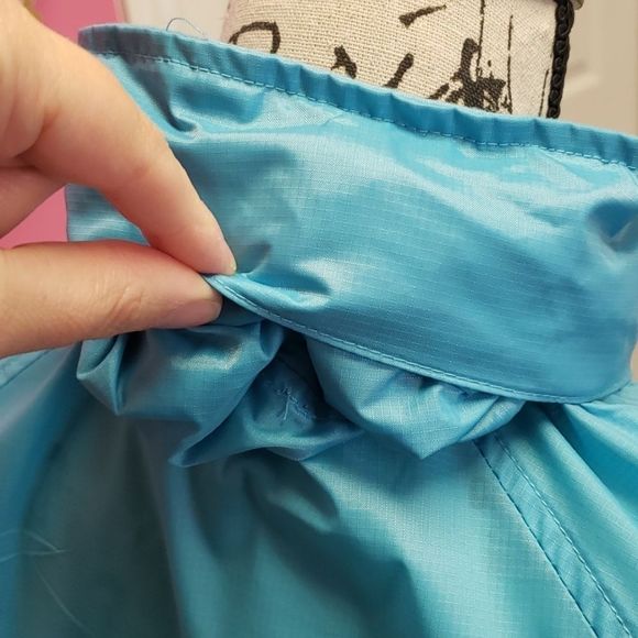 NWT 💕Landway Blue Zip Up Windbreaker Rain Jacket - Picture 13 of 15